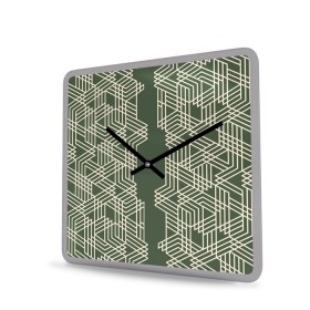 Wall Clock Acrylic Glass Square Connector