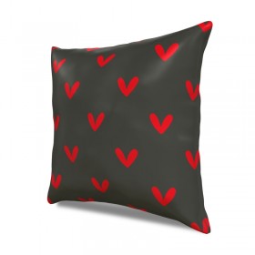 Pillow Square Hearts